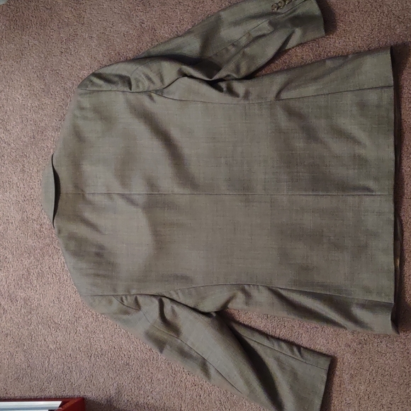 Bill Blass Menswear Tan Suit Jacket And Pants - Picture 2 of 9